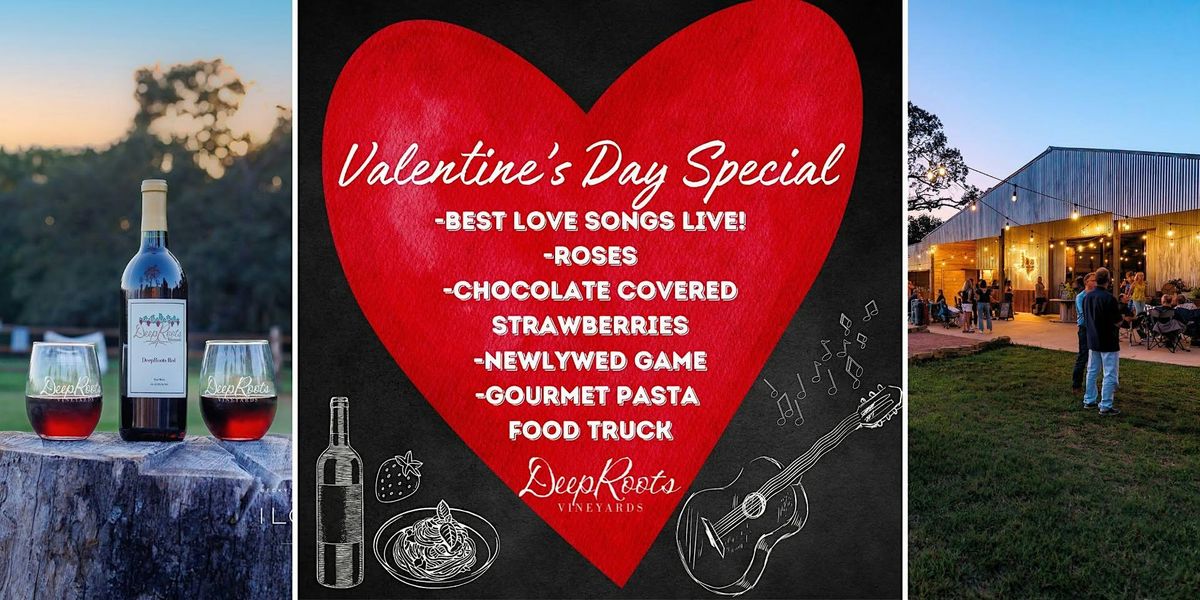 VALENTINE'S DAY SPECIAL | best love songs | Texas wine & craft beer | roses