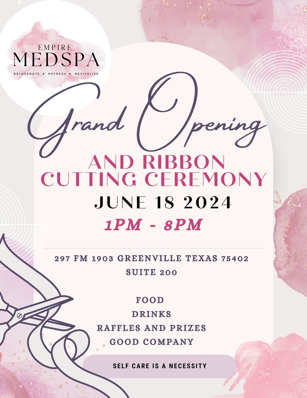 Empire Medspa Grand Opening and Ribbon Cutting Ceremony