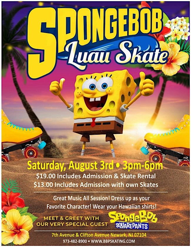 Spongebob Luau Skate