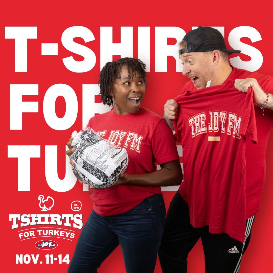 2024 T-Shirts for Turkeys (Joy FM)