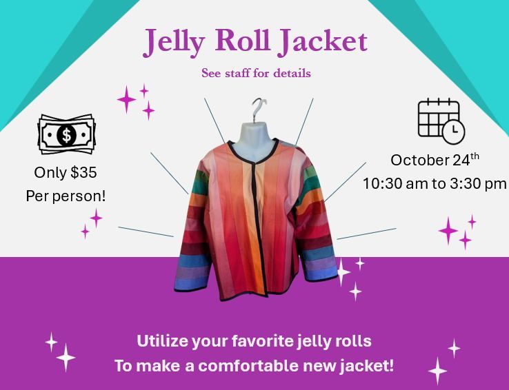 Jelly Roll Jacket Class