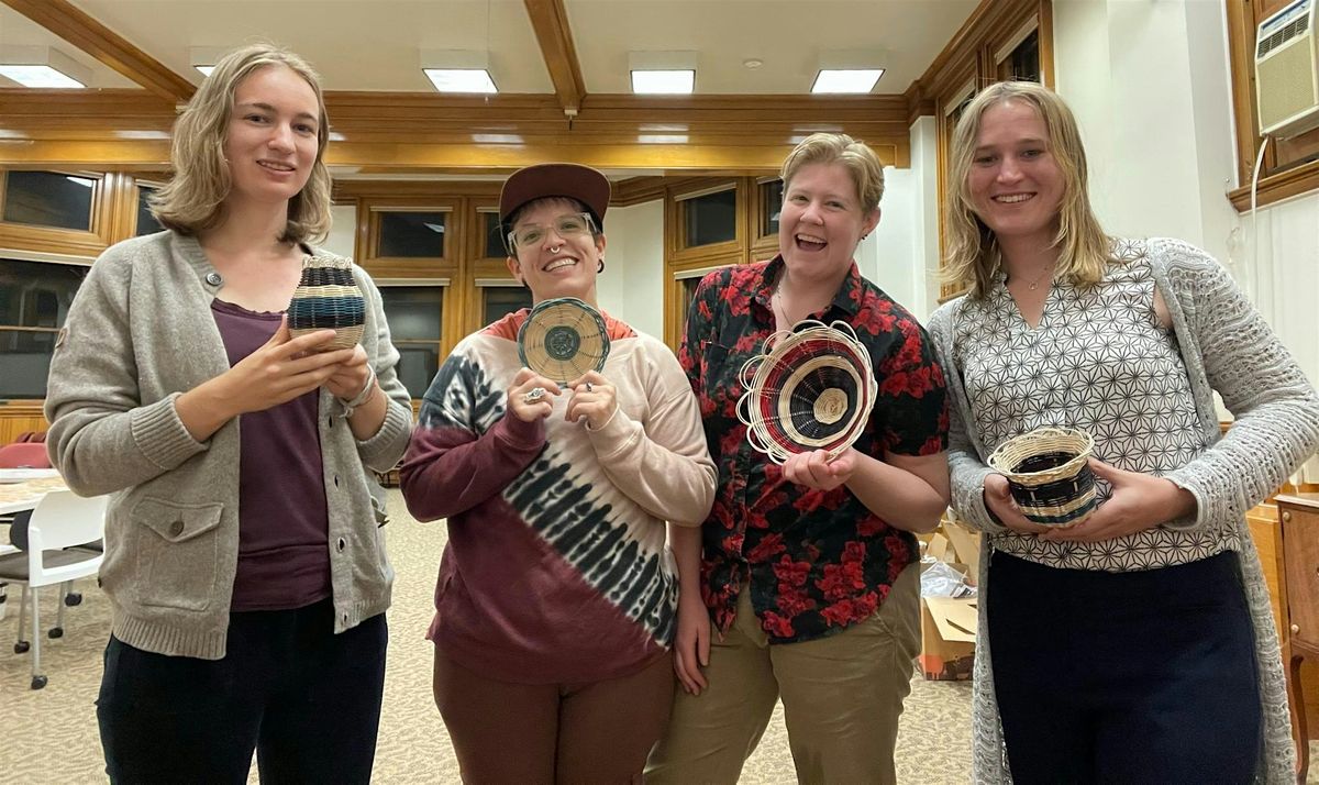 Drop-In Cherokee Basket Weaving