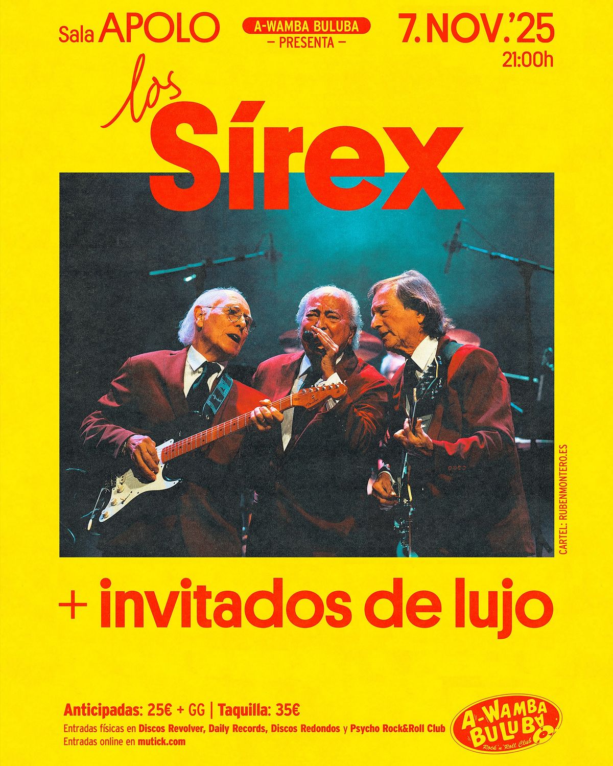 Los SIREX en Sala Apolo