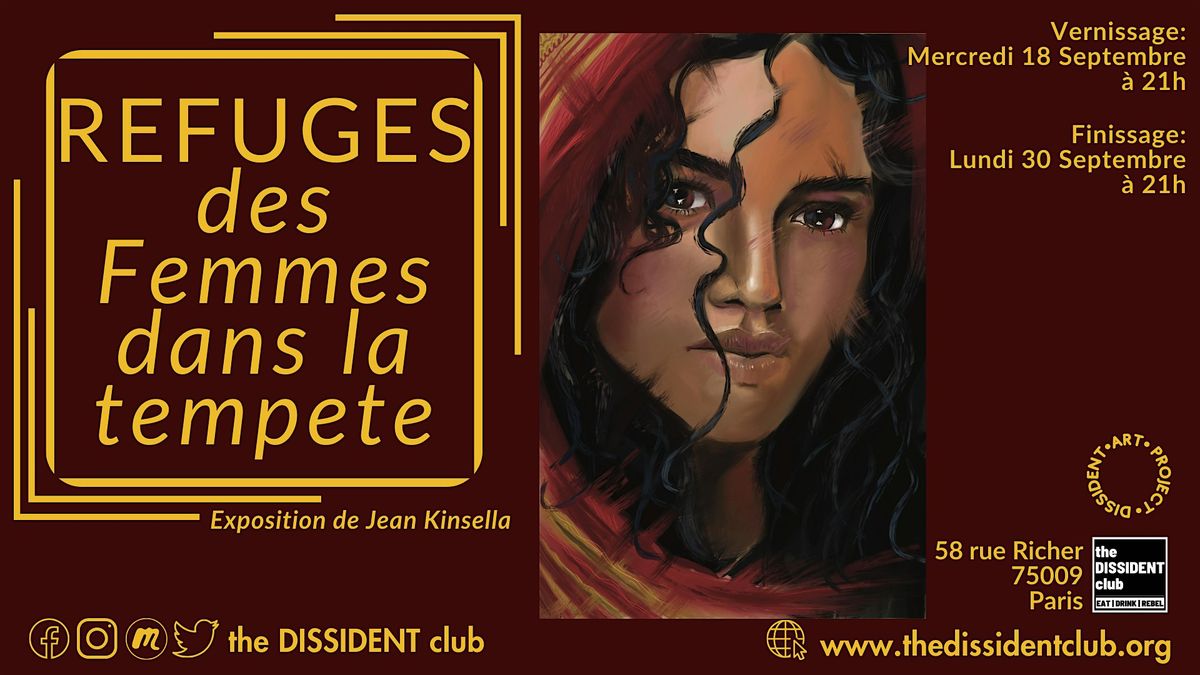 [VERNISSAGE+EXPO+SOIR\u00c9E DE PO\u00c9SIE] REFUGES