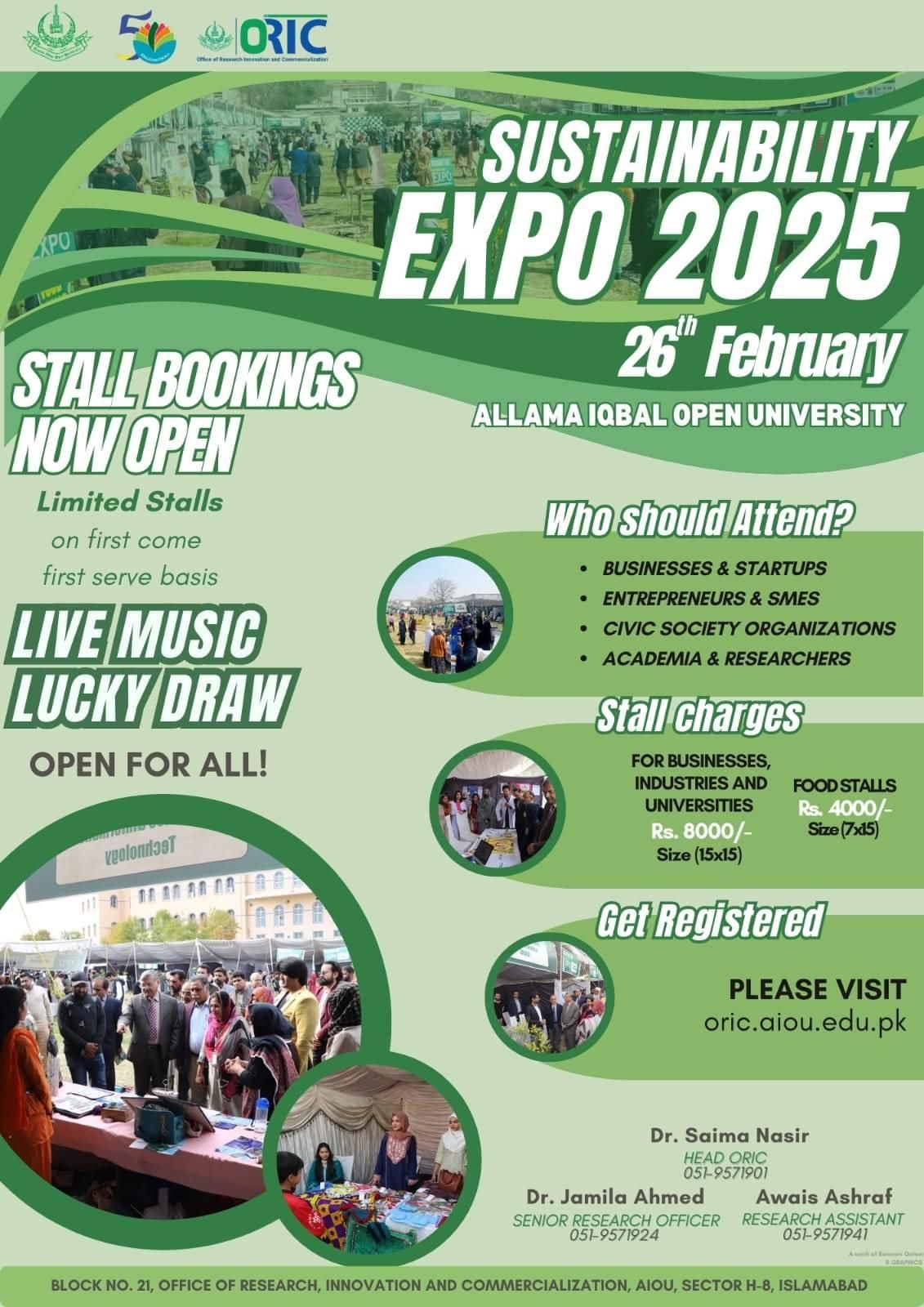 AIOU Sustainability Expo 2025