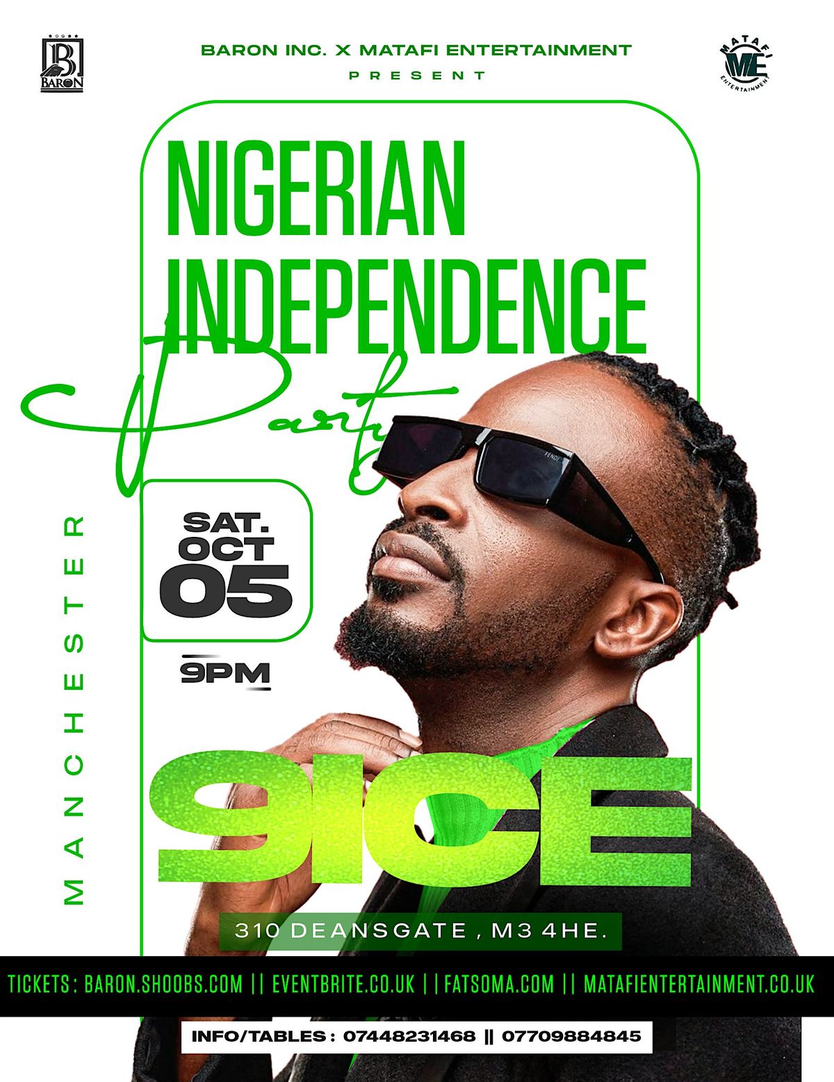 9ICE  Live in Manchester | Nigerian Independence Party