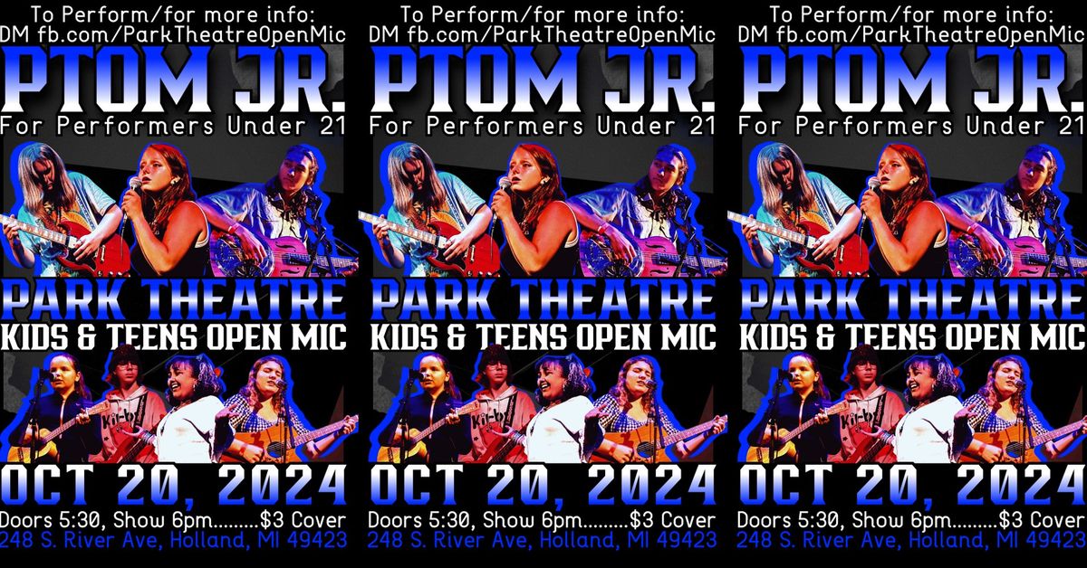 Park Theatre Open Mic Jr. 