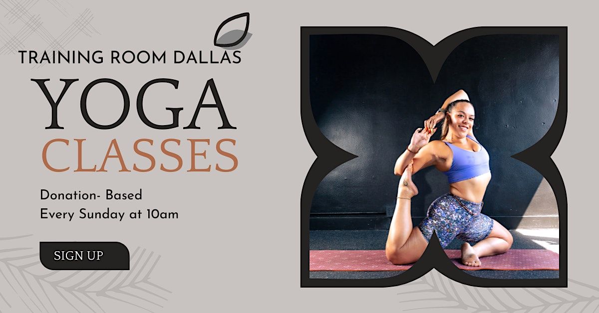 Donation-Based Yoga at Training Room Dallas