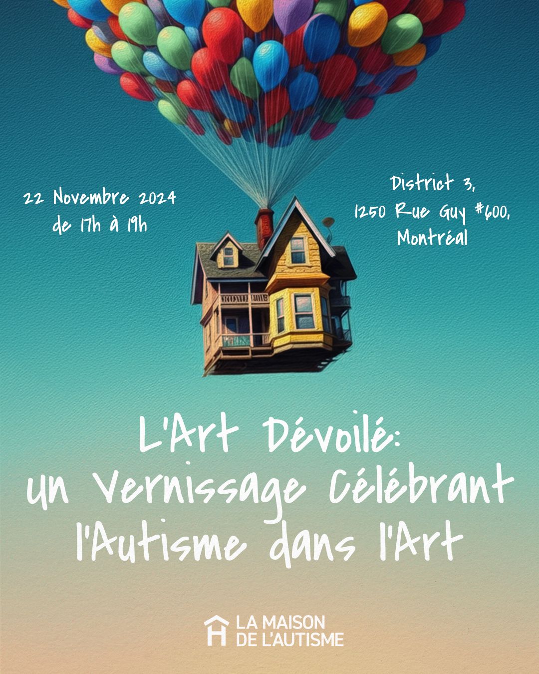 L'Art D\u00e9voil\u00e9 : Un Vernissage C\u00e9l\u00e9brant l'Autisme dans l'Art