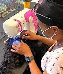 Ft Lauderdale FL Lace Front Wig Making Class with Sewing Machine