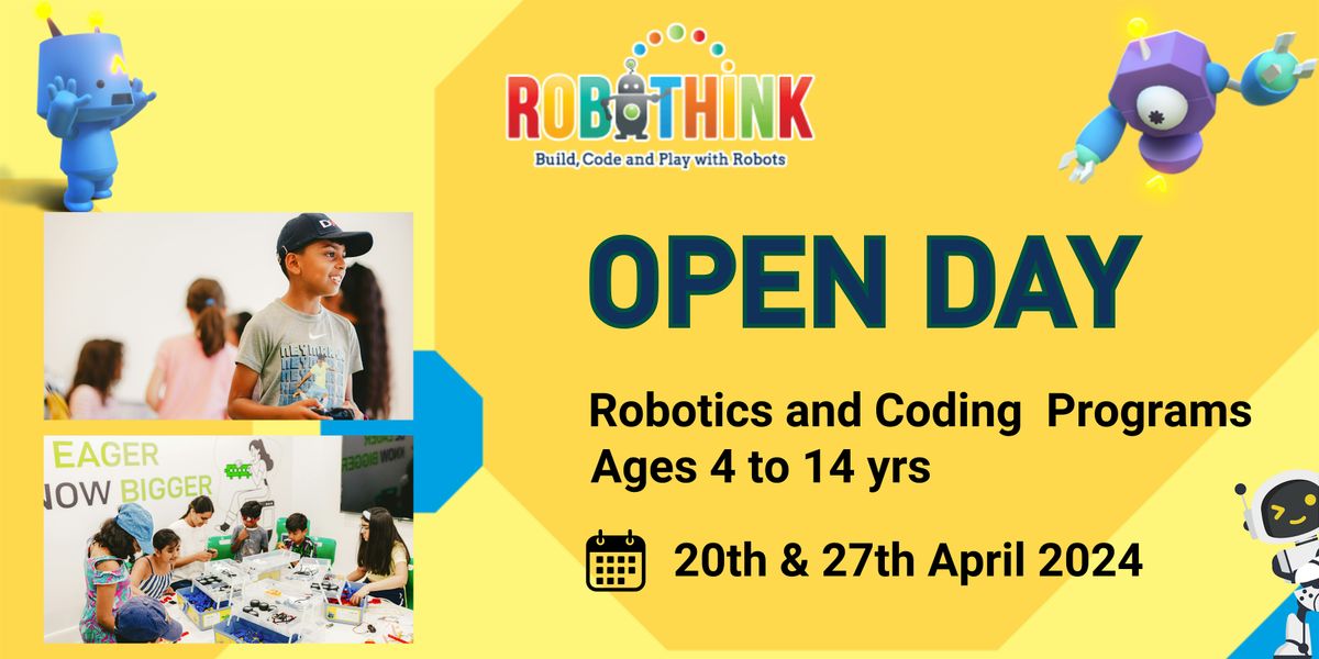 RoboThink Hornsey Open Day | Robotics and Coding Sessions for Kids