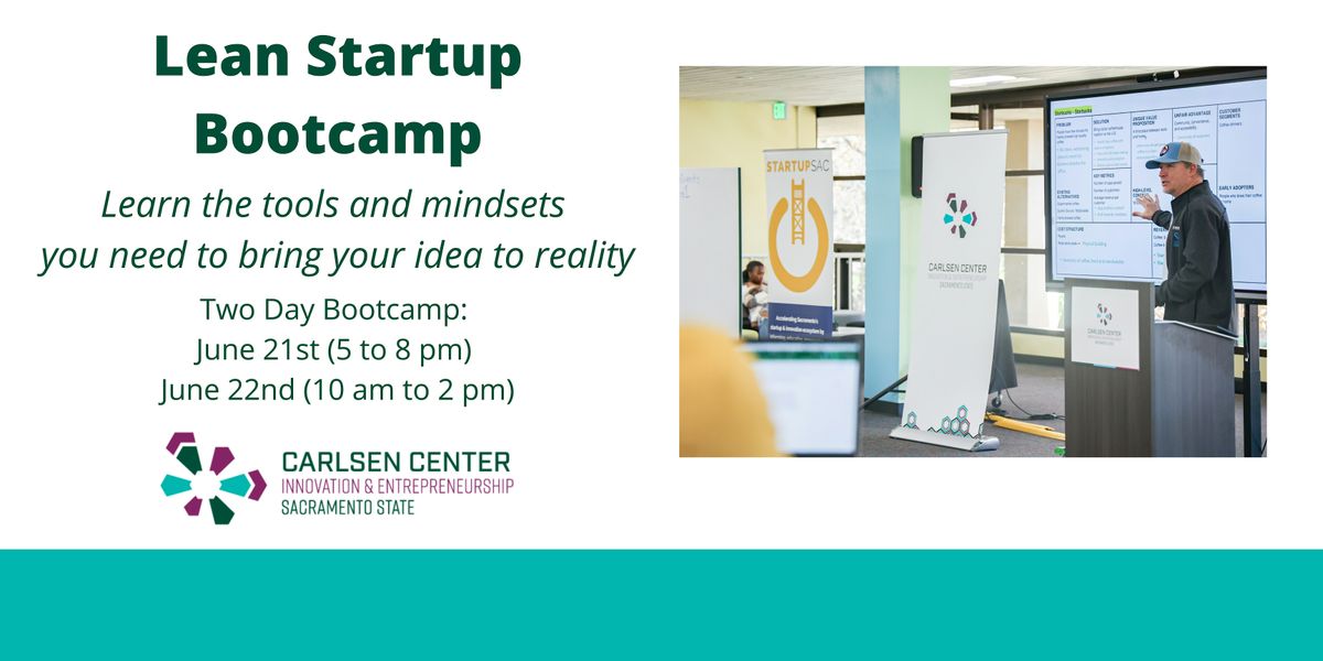 Lean Startup Bootcamp (Two-Day Session)