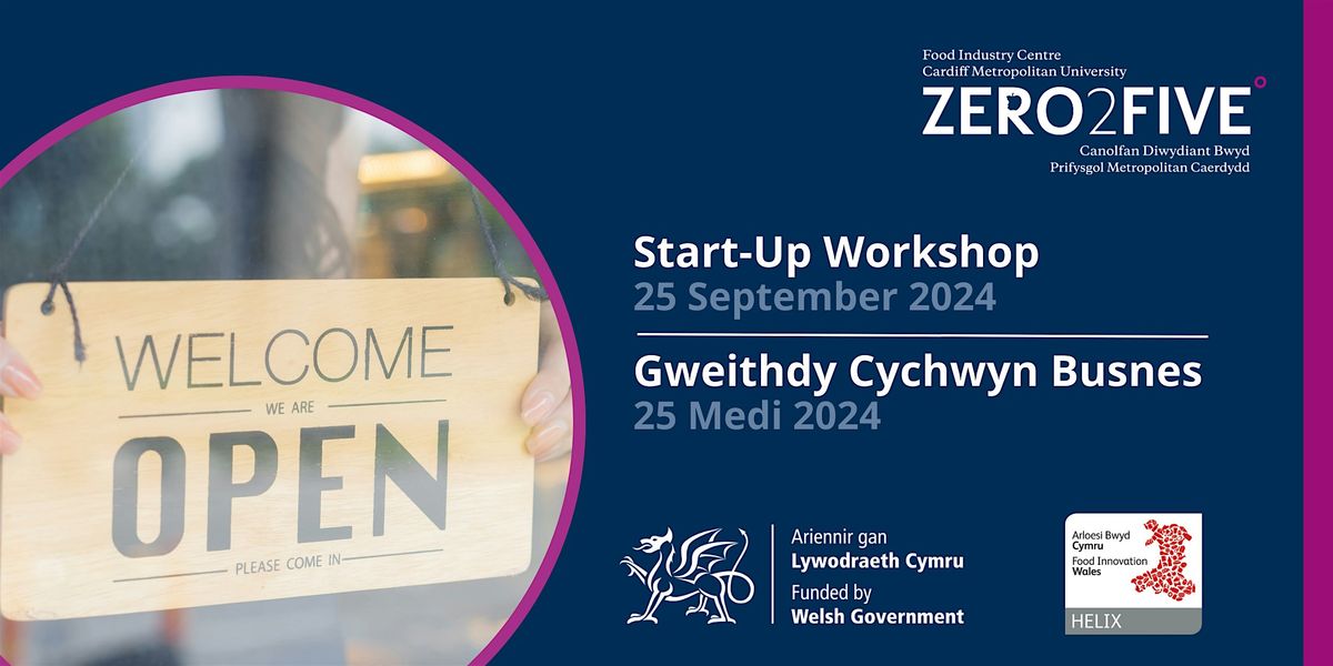 Start-Up Workshop: For new food and drink businesses