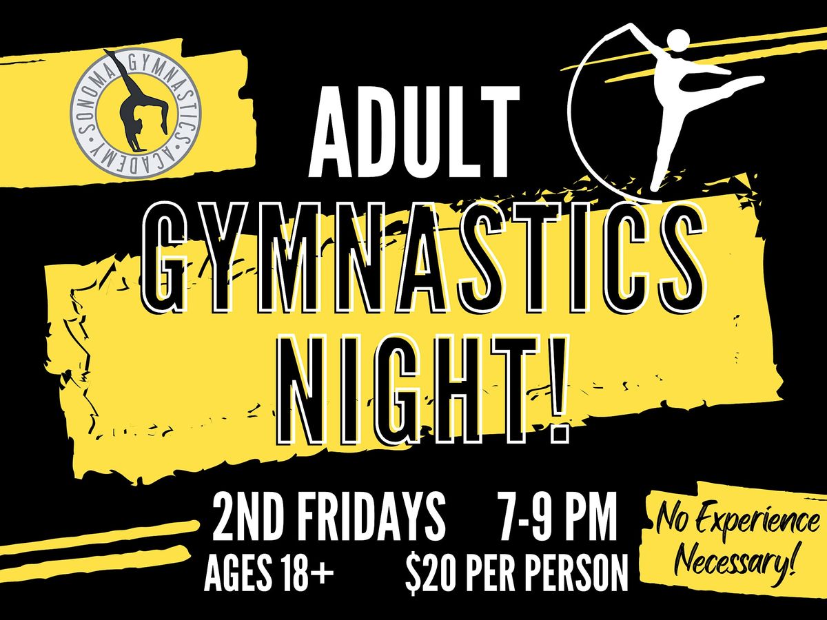 Adult Gymnastics Night - Drop-In Class