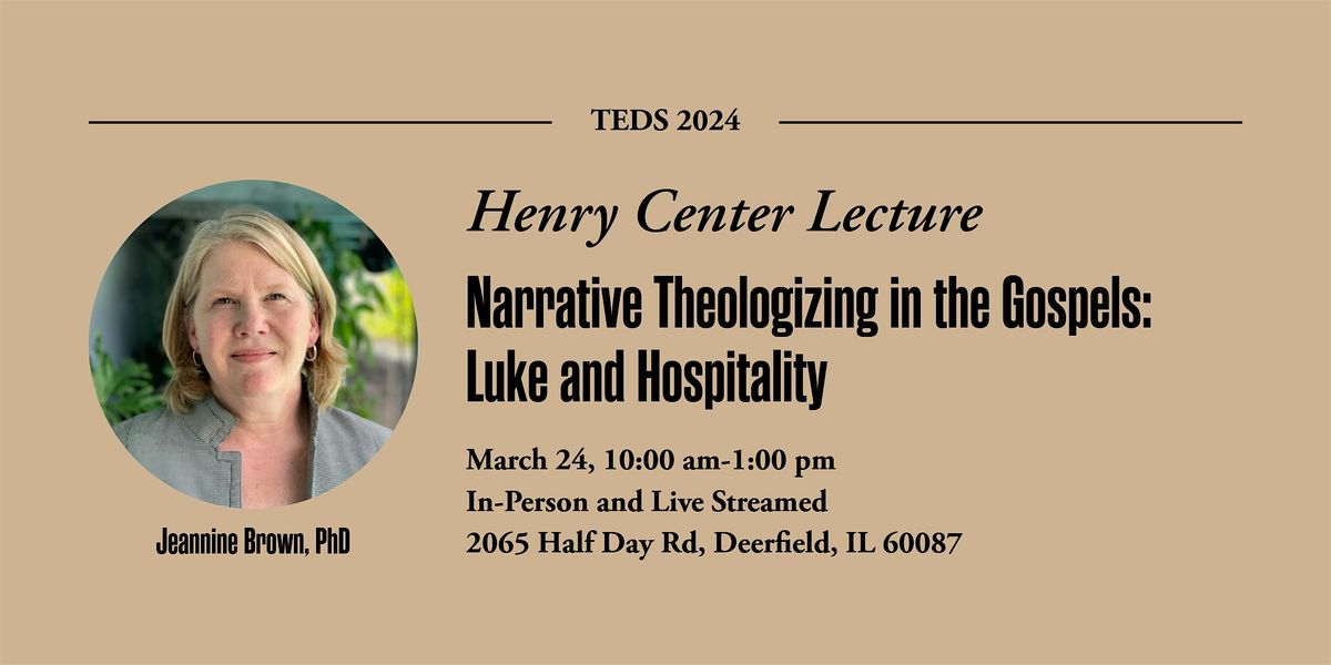 Narrative Theologizing in the Gospels: Luke and Hospitality