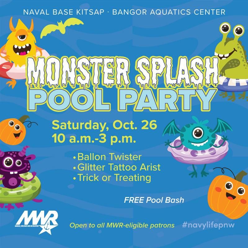 Monster Splash Pool Party 