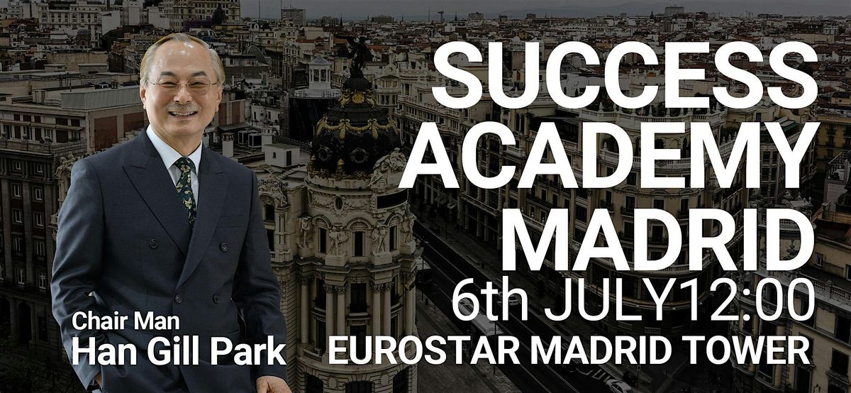 Atomy Europe Success Academy Madrid with Chairman Han-Gill Park
