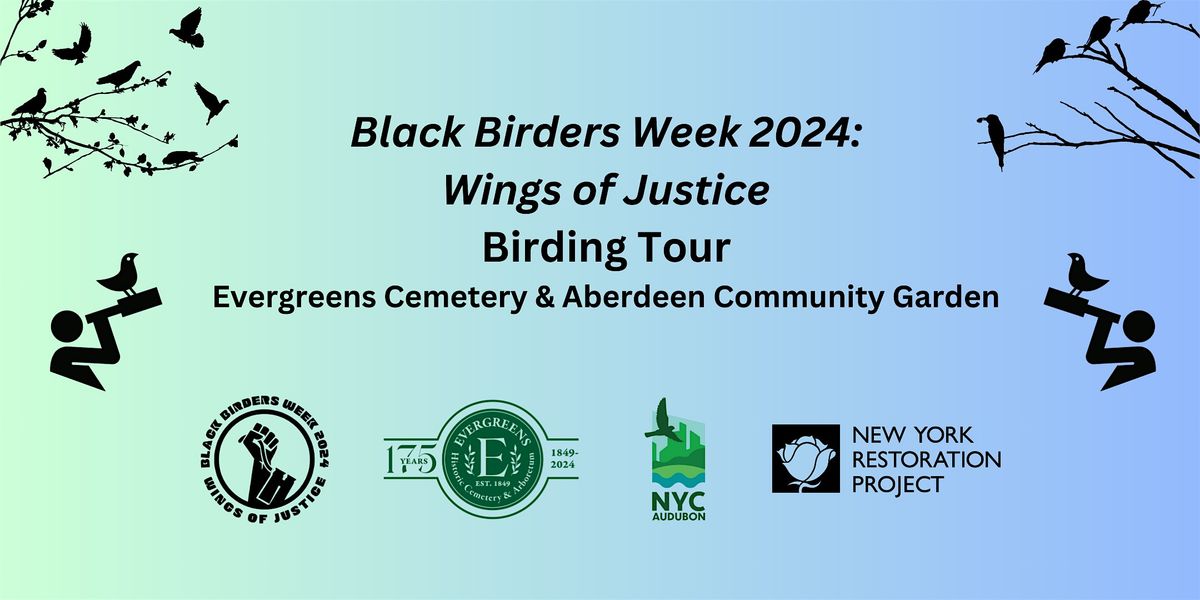 Black Birders Week: Birding with NYRP, NYC Audubon & Evergreens Cemetery