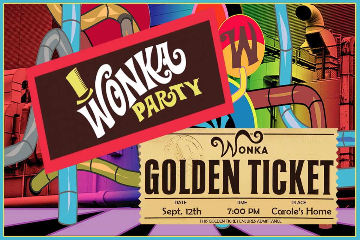 Wonka themed Christmas party