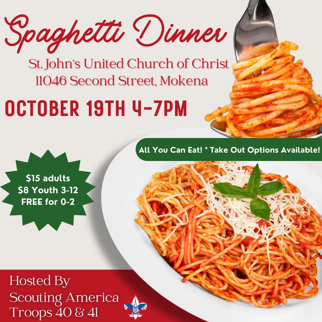 Troops 40 and 41 Spaghetti Dinner 