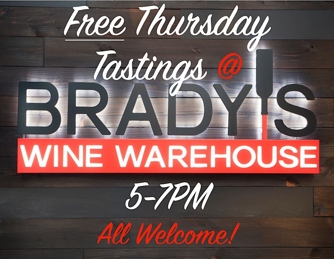 Free Thursday Wine Tasting