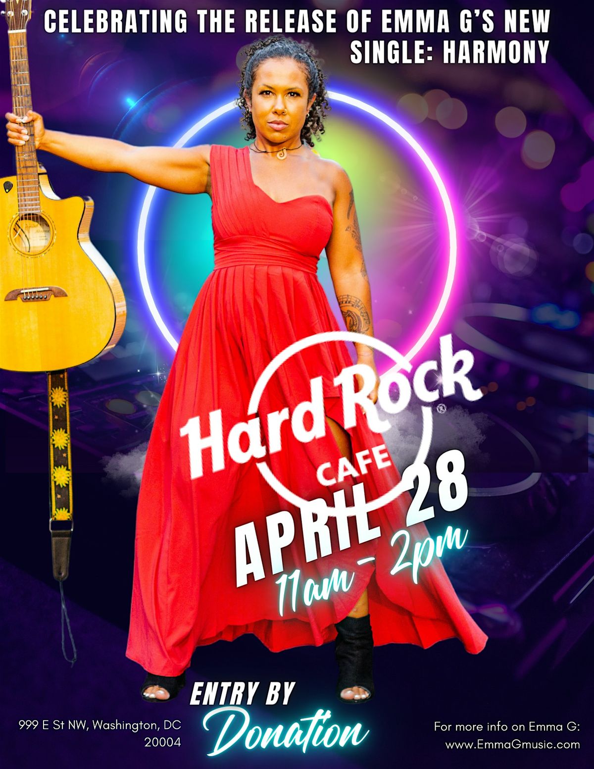 "Harmony" Single Release Show at Hard Rock Cafe