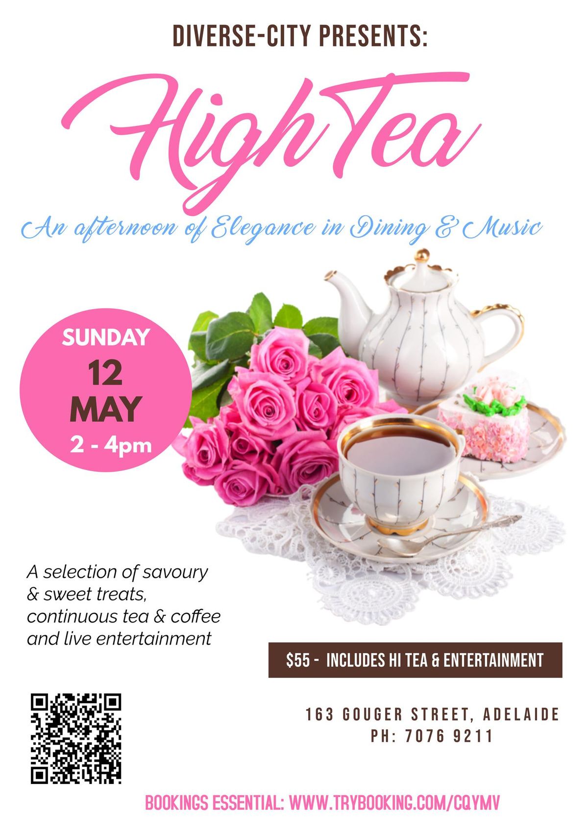 Mothers' Day High Tea