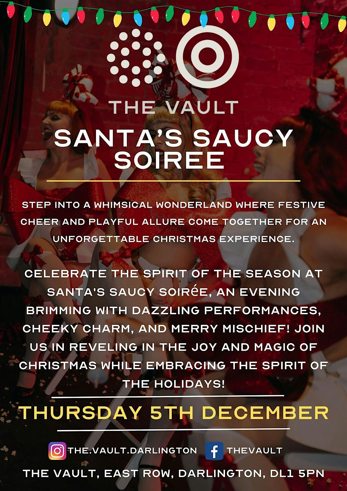 Santa's Saucy Soir\u00e9e - Burlesque Evening