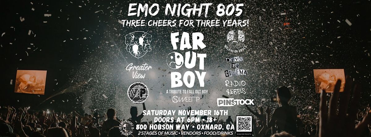 EMO NIGHT 805 3 YEAR ANNIVERSARY SHOW!