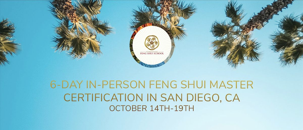 6-Day Feng Shui Certification in San Diego, CA