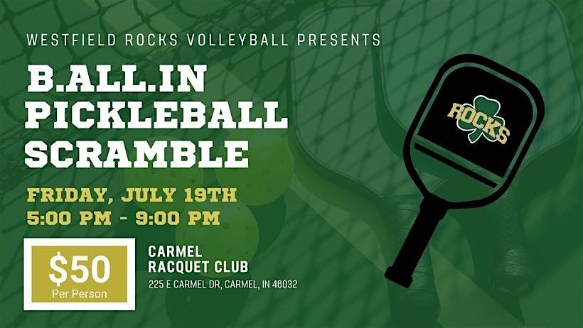 Westfield Volleyball Fundraiser Pickle Ball Tournament