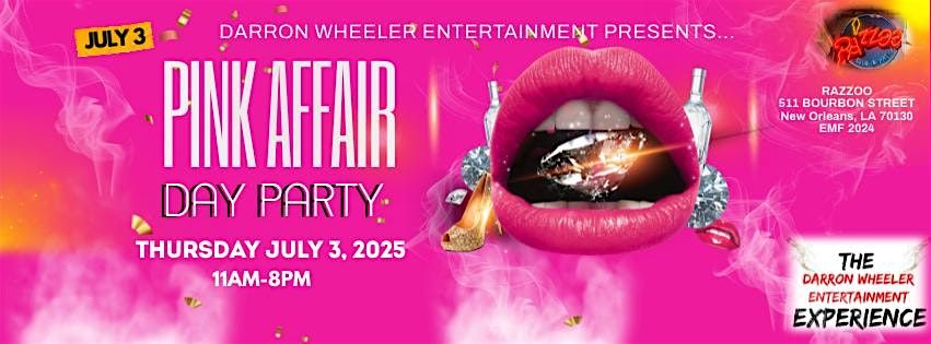 THE PINK Affair Breast Cancer Event 4th of July Weekend 2025 #NOLA