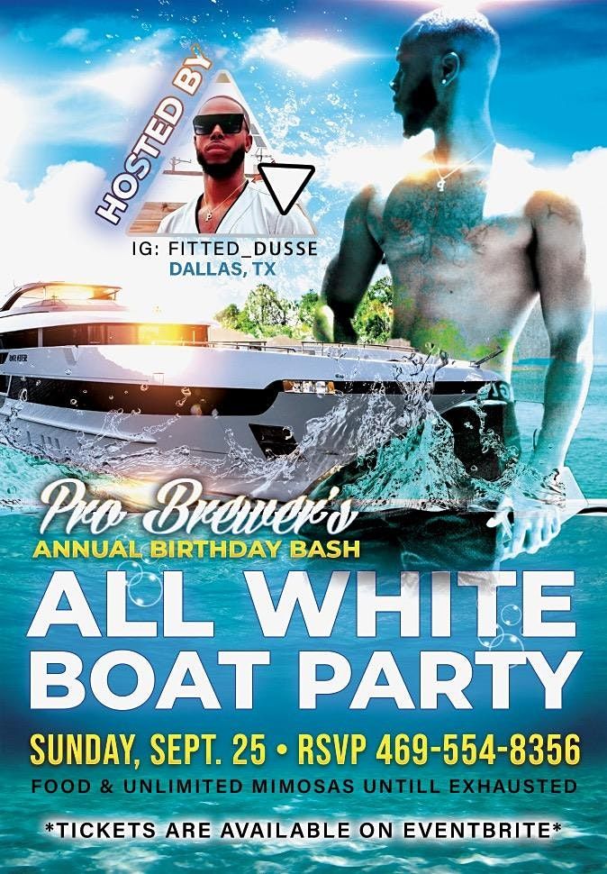 2022 Annual All White Boat Party