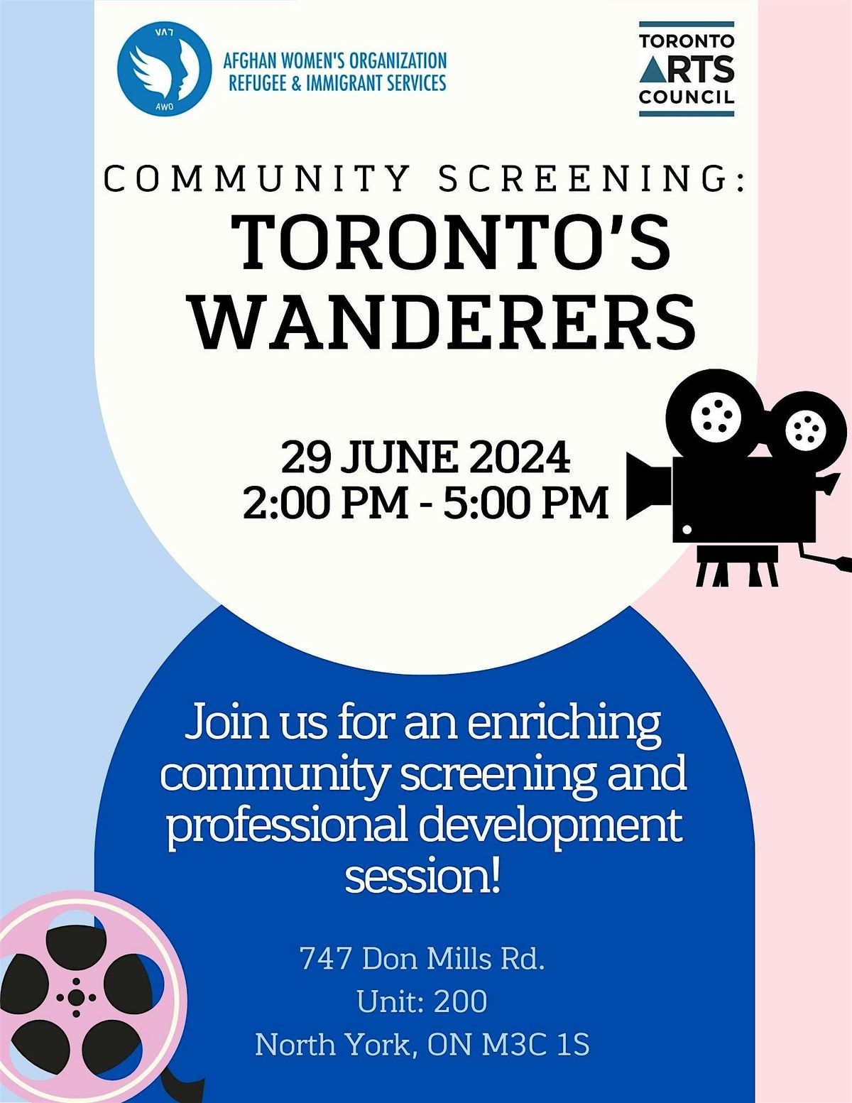 (AWO) Community Screening: Toronto's Wanderers