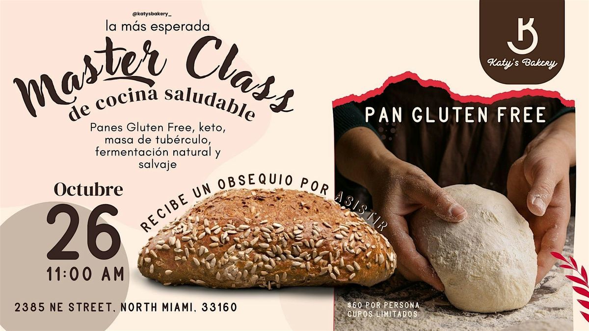 MASTER CLASS DE PAN GLUTEN FREE