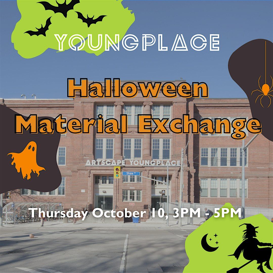 Halloween Material Exchange and Kids Craft Event!