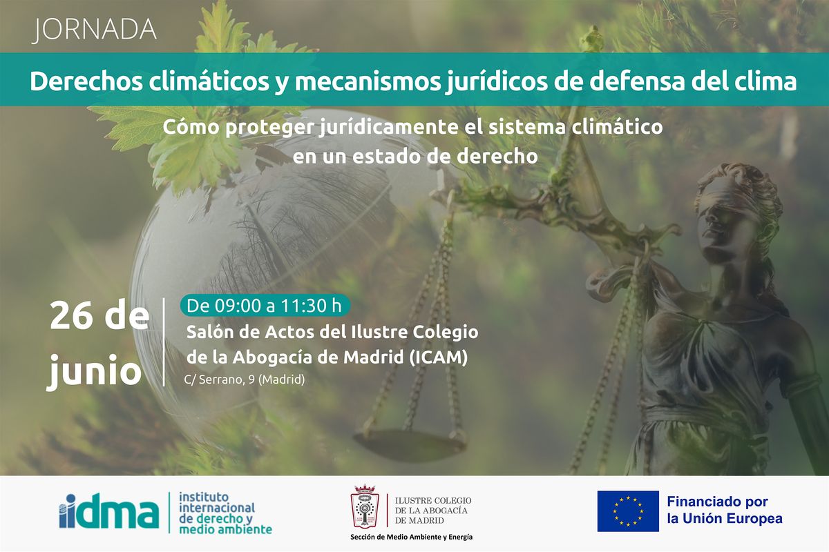 Derechos clim\u00e1ticos y mecanismos jur\u00eddicos de defensa del clima