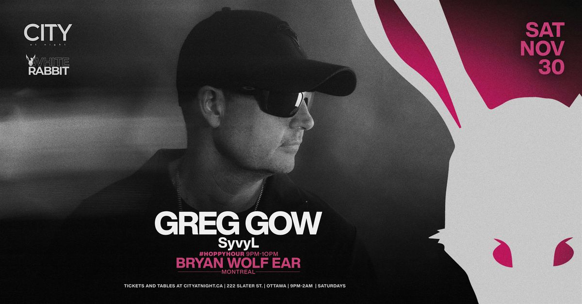 White Rabbit: Juno Award Winner GREG GOW, SyvyL, Bryan Wolf Ear