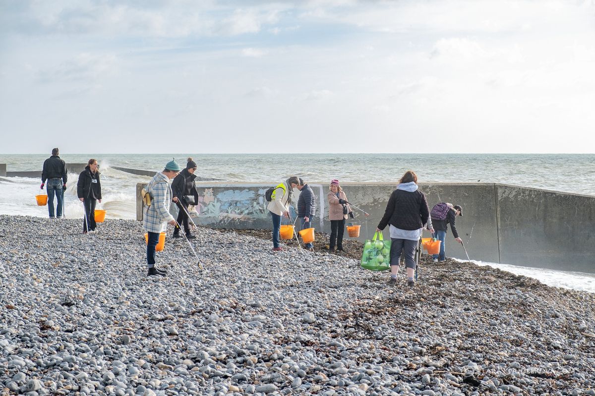 Rottingdean Festive Beach Clean