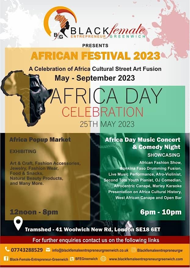 Africa Festival Greenwich, The Tramshed, London, 25 May 2023