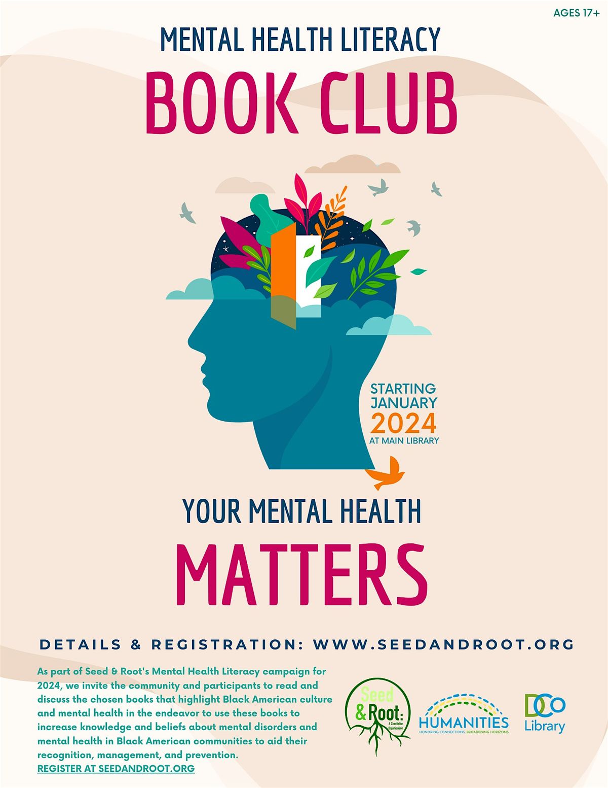 Seed & Root Mental Health Literacy Book Club