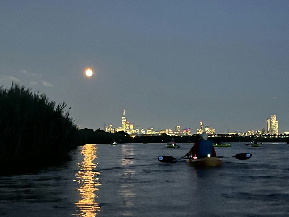 Hackensack Riverkeeper's Guided Moonlight Kayak Tour (Post-Full Moon)