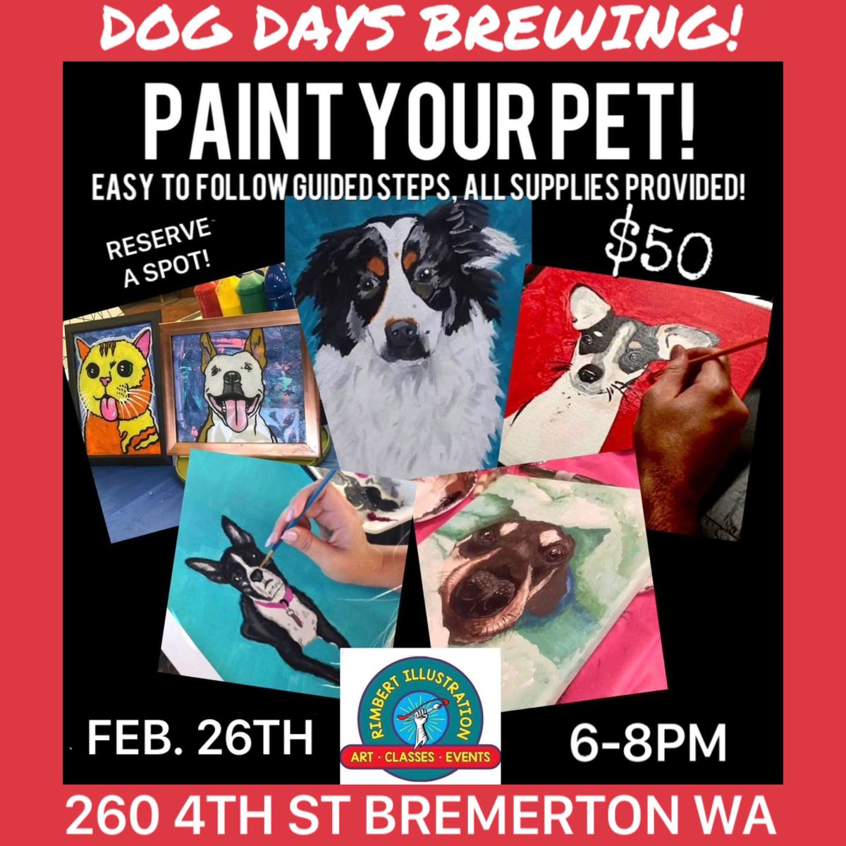 Paint your Pet Portrait