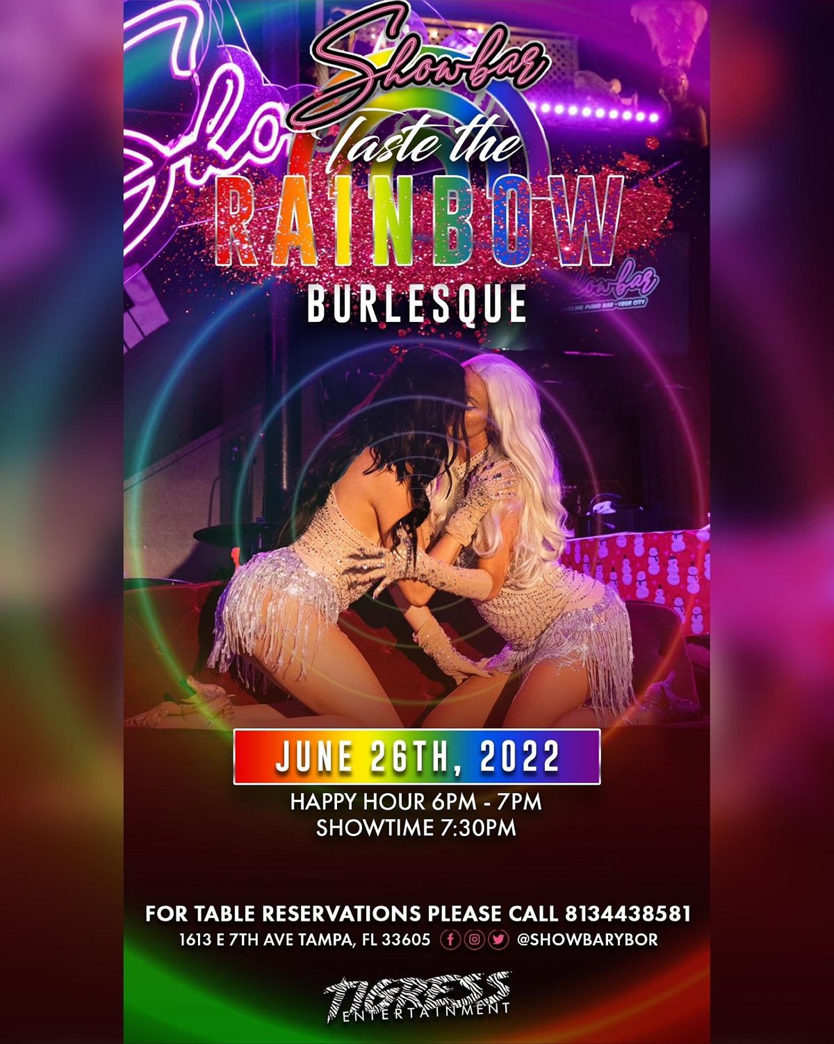 Taste The Rainbow- A Burlesque Variety Show!