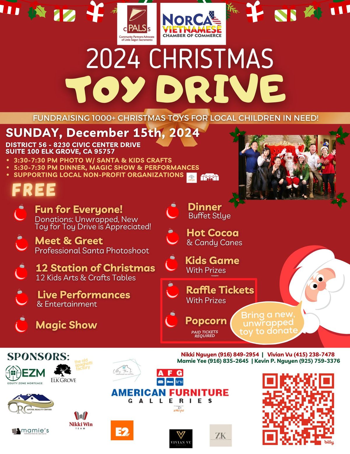 8th Annual Toy Drive Event Celebration!