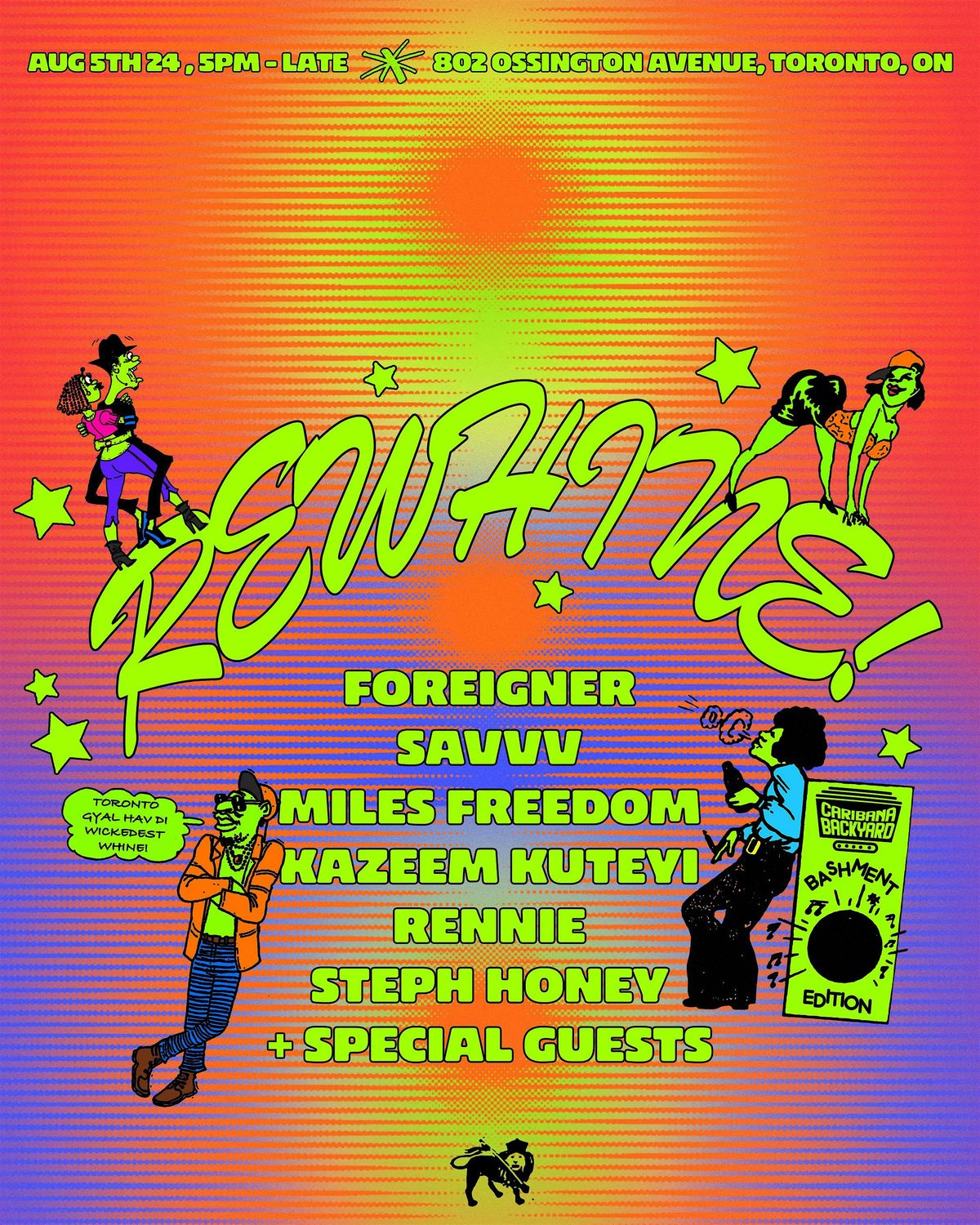 REWHINE! : CARIBANA BACKYARD BASHMENT EDITION