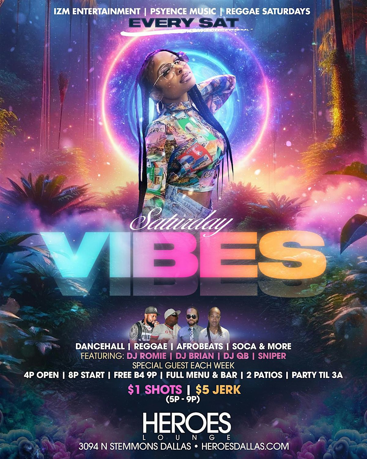 VIBES Saturday | Reggae & Afrobeats