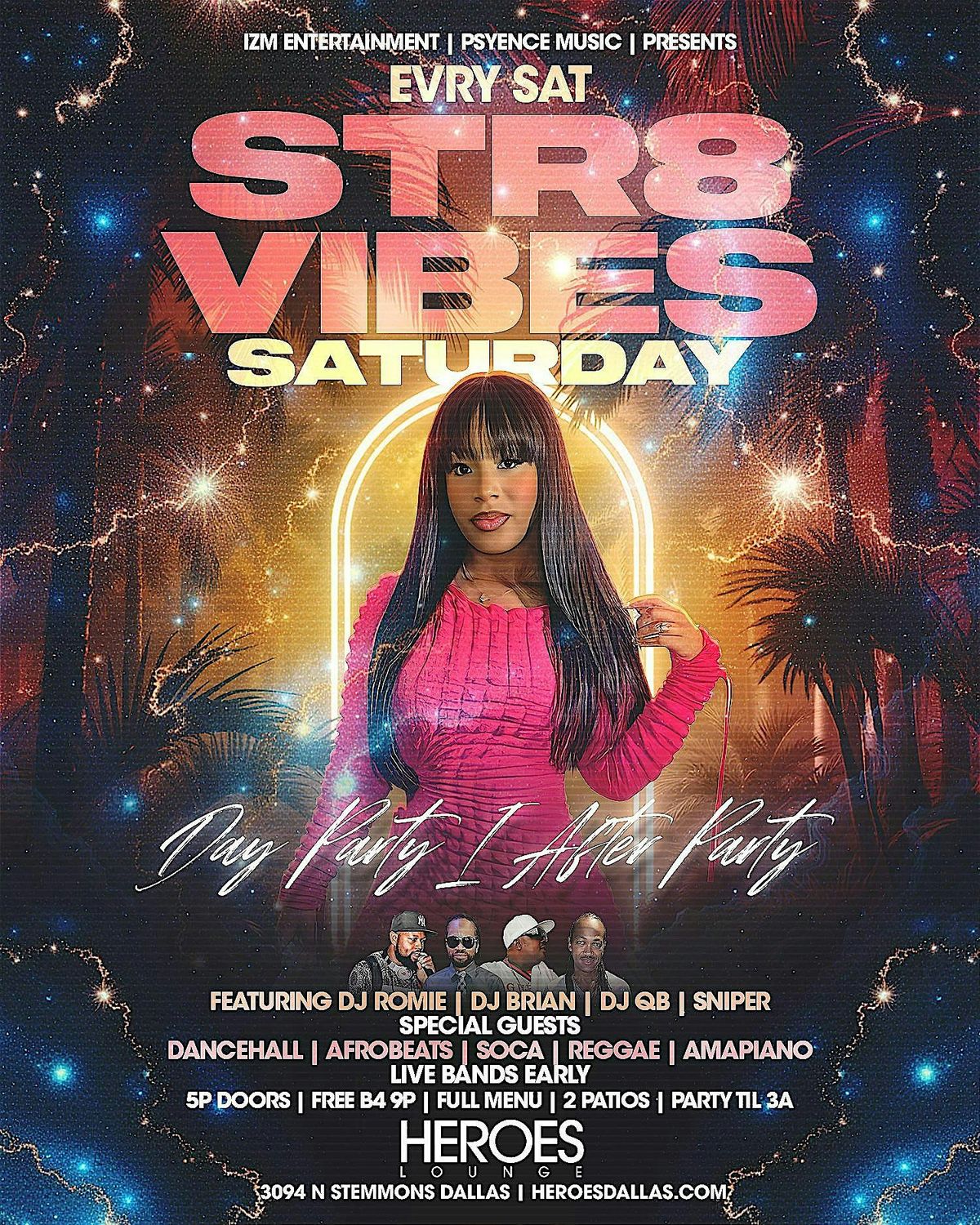 STR8 VIBES \u2022 Every Saturday | Afrobeats, Dancehall , Hip Hop, R&B, & More