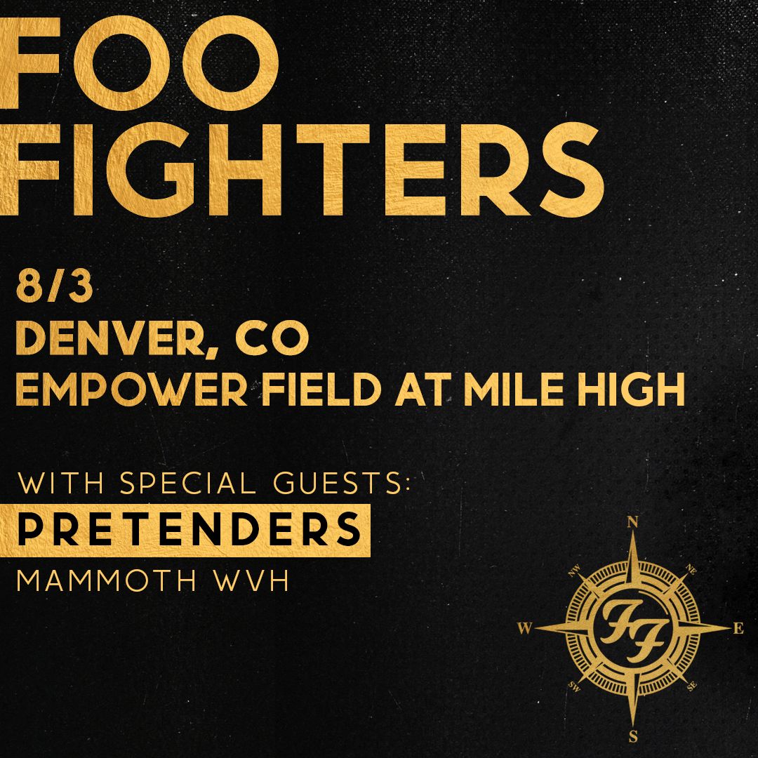 Foo Fighters  The Pretenders & Mammoth WVH
