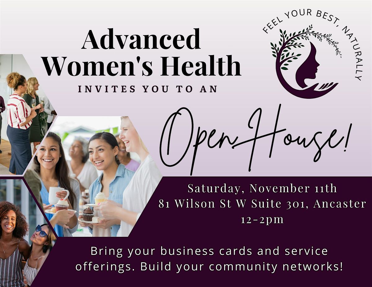 Advanced Women's Health Port Credit Open House